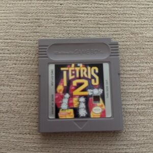 Tetris 2 - Nintendo Original Gameboy Game - Tested + Working!